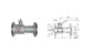 Schmiedete antistatisches sich hin- und herbewegender Kugelkopf-Kugelventil Unibody/Stahlkugelventil fournisseur