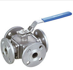 Weise 4 flanschte Druck 1/2“ - 3" des Kugelventil-CL150 Größen-Hochleistung