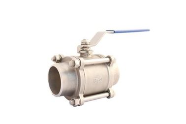 Größe CF8 des CF8M-Edelstahl-Flansch-Enden-Kugelventil-DN25/CF8M-Material