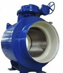 Industrielles völlig geschweißtes Kohlenstoffstahl-Material PN50 - PN1200 des Kugelventil-API6D A105