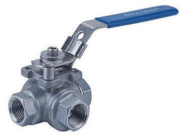 Drehzapfen-Kugelventil 1/2“ - 2" des Druck-PN63 Größe mit Schraubensicherungs-Ausblasen-Beweis-Stamm