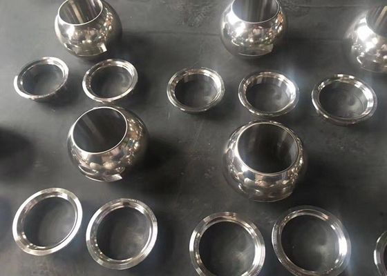 Dreidimensionale geüberprüfte Ventil-Ersatzteile/CNC bearbeiteten Kugelventil-Ball maschinell