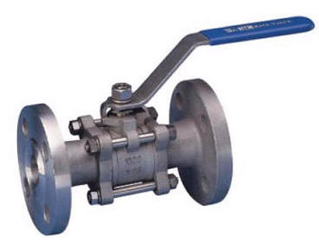 1/4" - 4" Größen-sich hin- und herbewegendes Kugelkopf-Kugelventil flanschte Ende 3PC mit ISO-Befestigungsflansch
